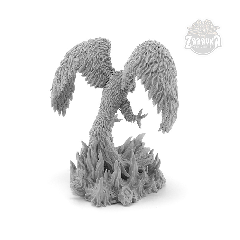 Феникс / Phoenix (90 мм) Коллекционная миниатюра Zabavka - фото 5 - id-p146962702