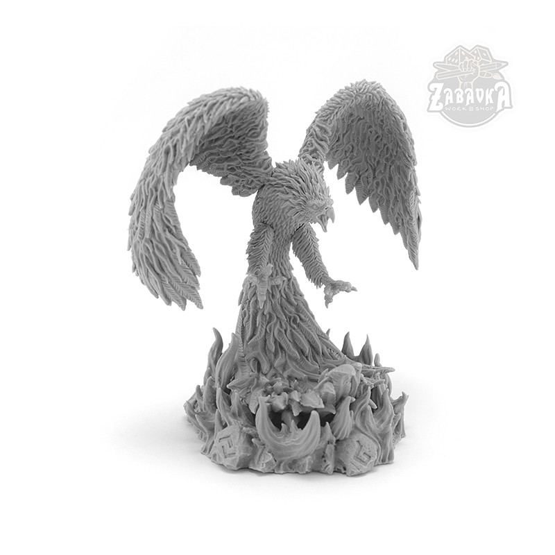 Феникс / Phoenix (90 мм) Коллекционная миниатюра Zabavka - фото 6 - id-p146962702