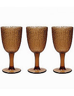 Набор бокалов для вина Tognana Glass Ambra коричневый