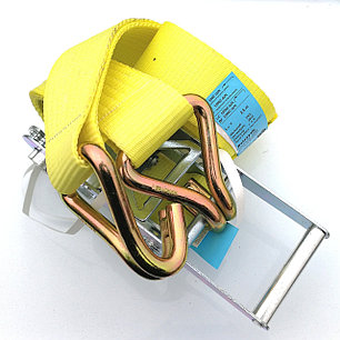 Стяжной ремень DoZurr 7000, LC3500/7000 daN, двойные крюки, стальная ручка, 75мм, 12м, Dolezych DDSD123B00, фото 2