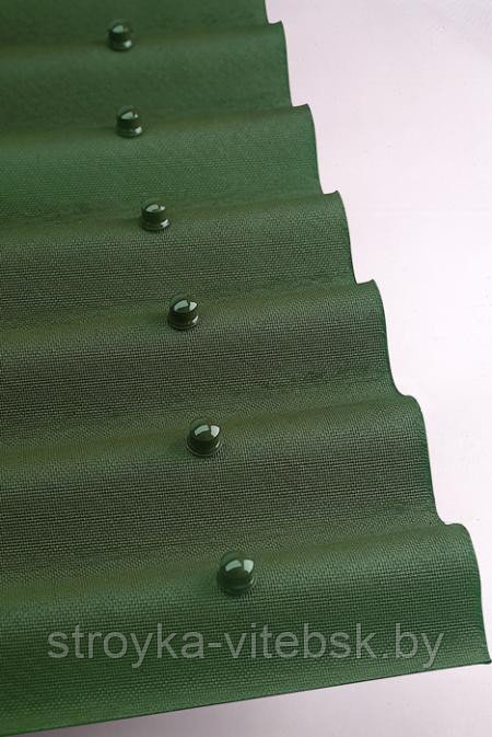 Ондулин, лист кровельный ОNDULINE зелёный 950х2000 мм, шт. - фото 3 - id-p12241620