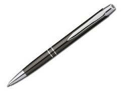 Металлическая шариковая ручка 13524 черного цвета для нанесения логотипа