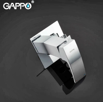 Смеситель для биде Gappo G7207-8 Хром/белый Хром - фото 2 - id-p147036876