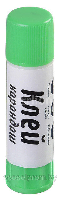 Клей-карандаш Silwerhof 431052-08 8гр ПВА термоусадочная упаковка Народная коллекция - фото 1 - id-p147126393