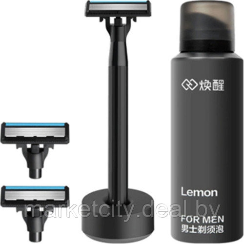 Набор для бритья Xiaomi Mijia Lemon Razor H-300-6 - фото 3 - id-p147128557