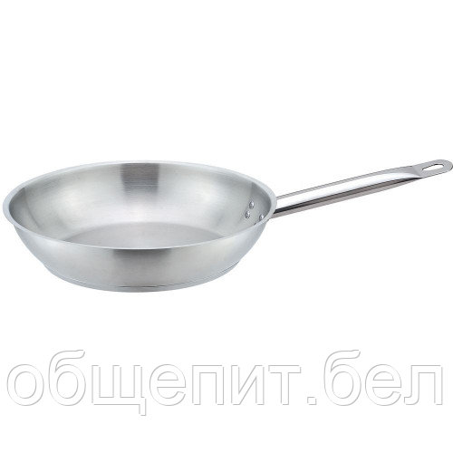 Сковорода EcoLine d 24 см, h 5 см, нержавеющая сталь - фото 1 - id-p147129770