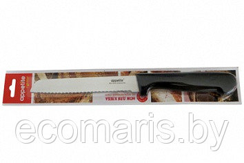 Нож 15 см для хлеба Гурман в блистере ТМ Appetite