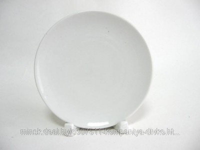 Тарелка мелкая 125 мм белье