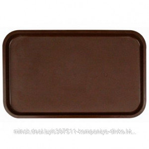 Поднос 530х330 мм (темно-коричневый)