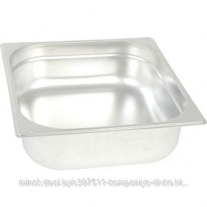 Гастроемкость GN 2/3 353х320х200 мм нерж.