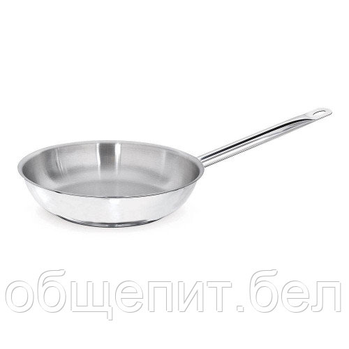 Сковорода KAPP 24*4,5 см, нержавеющая сталь 18/10 - фото 1 - id-p147129783