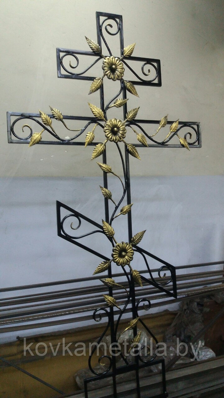 Крест для могилы "Лепесток" - фото 2 - id-p147131945