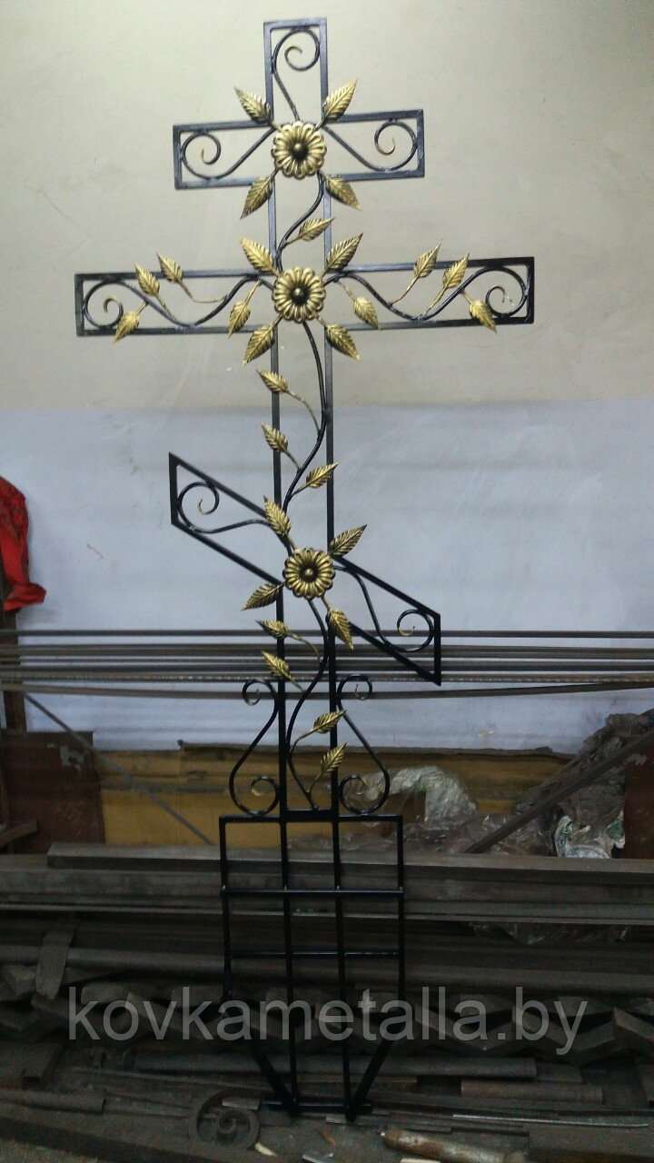 Крест для могилы "Лепесток" - фото 1 - id-p147131945