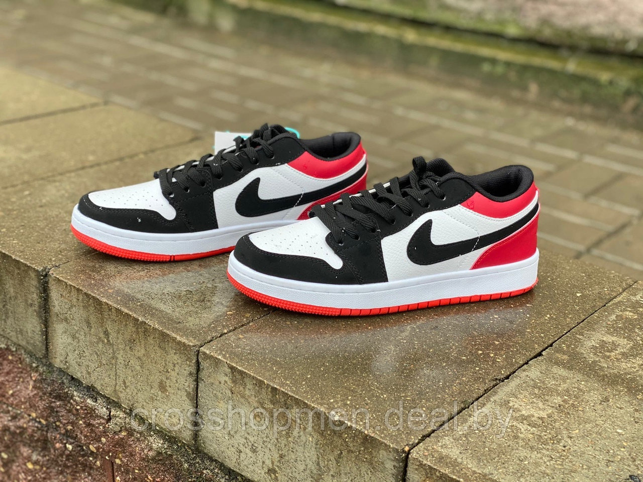 Кроссовки Air Jordan 1 low - фото 1 - id-p144010206