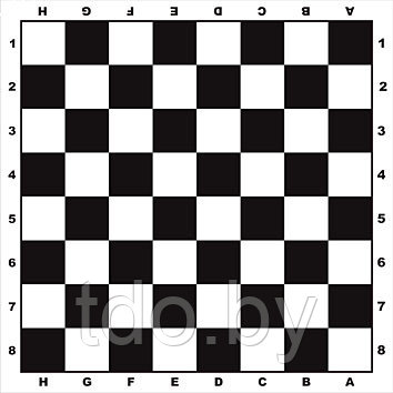 Поле игровое (для шашек и шахмат) - фото 1 - id-p147134276