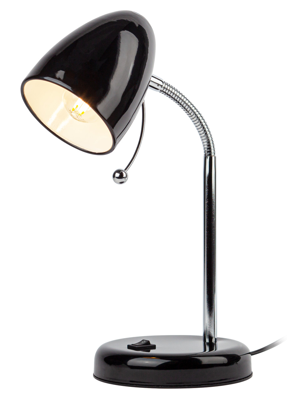 Настольный светильник ЭРА N-116-Е27-40W-BK черный