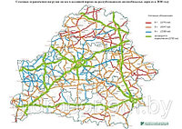 Закрытие дорог для грузового транспорта в РБ весной 2021. Весенние ограничения на ось для большегрузов в Беларуси 2021. Распутица в Беларуси для грузовиков в 2021 году.