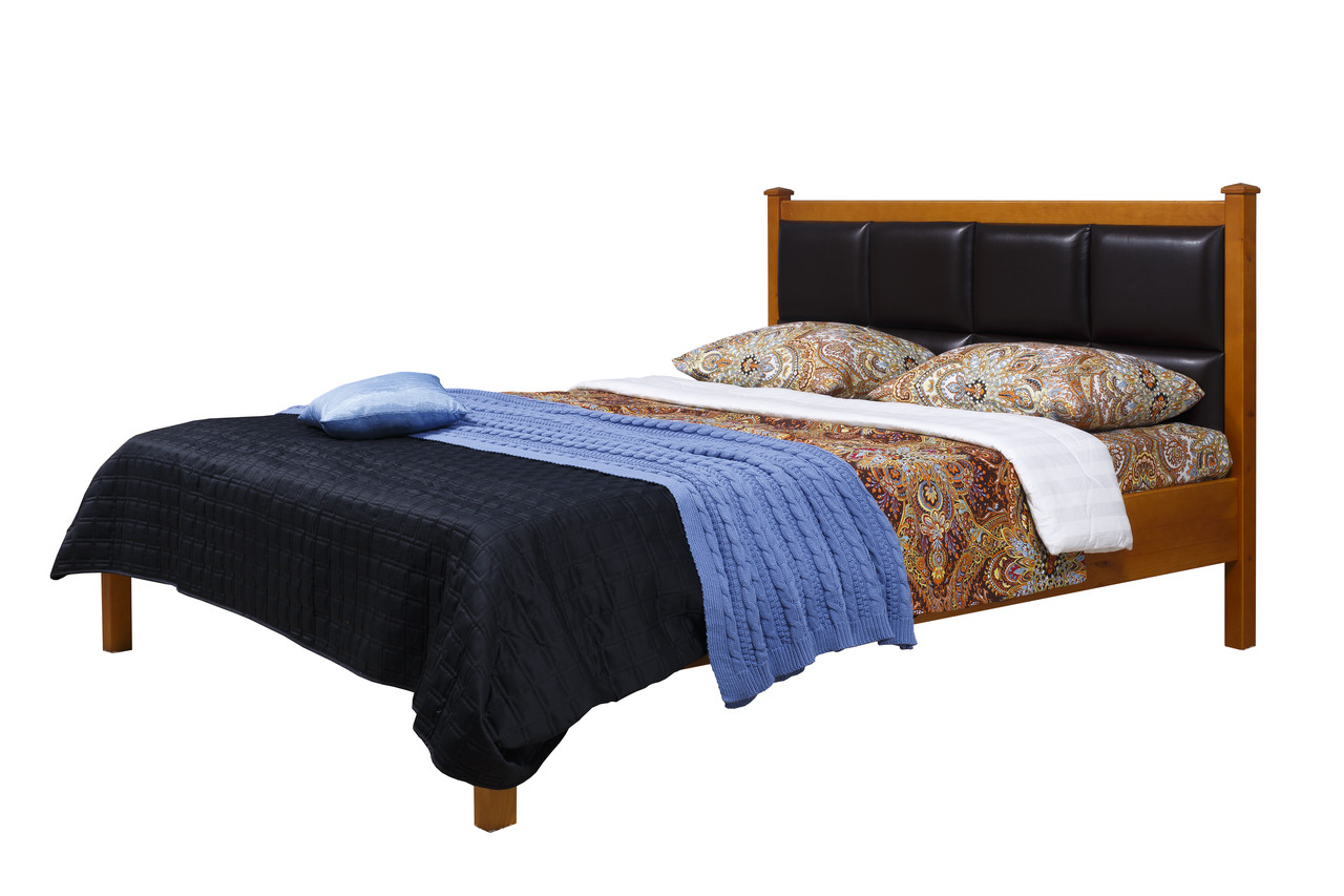 Кровать мягкая Дания 1/1 односпальная 90х190/200 - фото 1 - id-p147172163