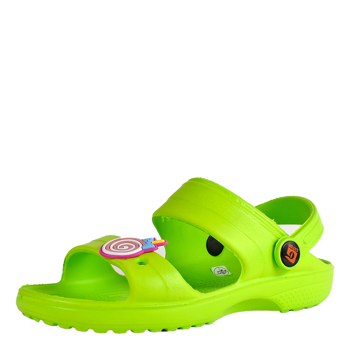 Сандали детские Gator арт.96403-Салатовый, р-ры:32-37