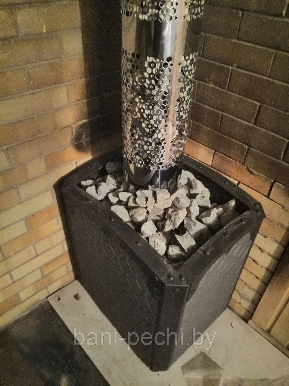 Чугунная банная печь Теплодар Былина-Сетка-18 Ч Панорама - фото 9 - id-p147181285