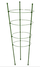 ТЫЧ-23 Опора для растений кольцевая металлическая с ПВХ покрытием, высота 120см