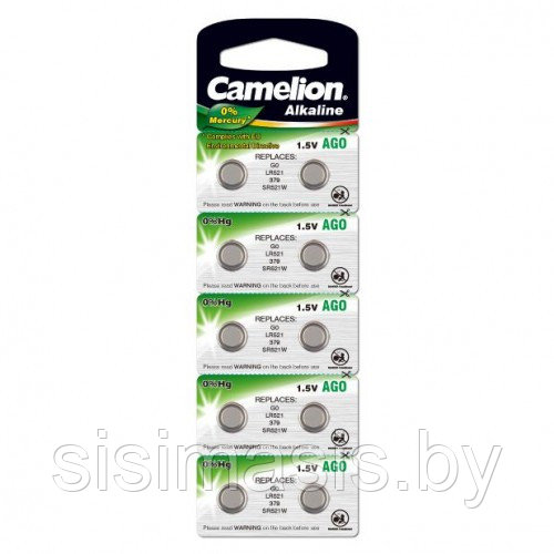 Батарейка Camelion AG0