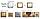 GLOSSA Нажимная КНОПКА с подсветкой, сх.1а, 10АХ, механизм, БЕЛЫЙ, фото 4