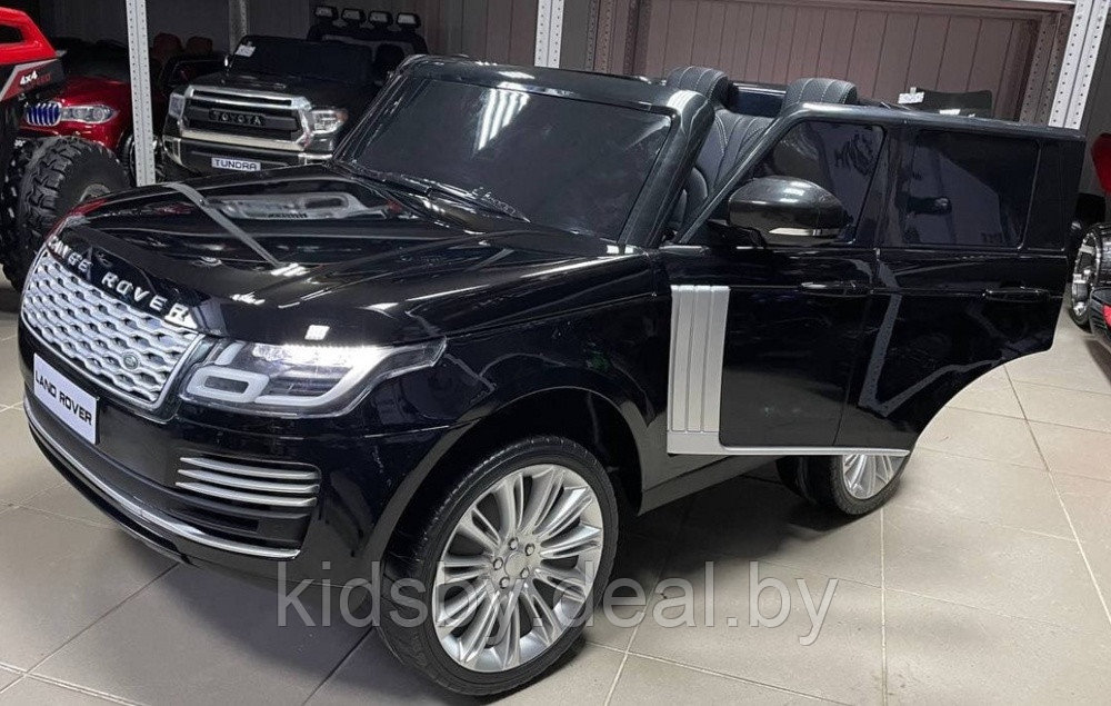 Детский электромобиль RiverToys Range Rover HSE DK-PP999 4WD (синий глянец) автокраска двухместный - фото 5 - id-p111488465