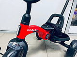 Детский трехколесный велосипед Qplay LH510R (красный) складной, фото 6