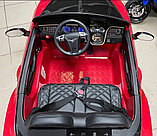 Детский электромобиль RiverToys Bentley Continental Supersports JE1155 (красный/черный) Лицензия двухместный, фото 3