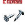 Саморез 4.2*13 KOELNER. Прессшайба. Со сверлом. 1000 шт. Польша.