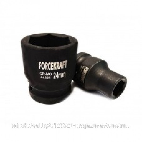 Головка ударная 24мм (6гр.),1/2" FORCEKRAFT FK-44524