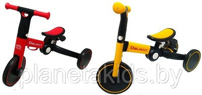 Велосипед - беговел 2в1, съёмные педали, складной, 3 цвета, арт.T801 - фото 2 - id-p127293353