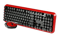 Комплект клавиатура+мышь мультимедийный Smartbuy 620382AG черно-красный (SBC-620382AG-RK) /10, фото 1