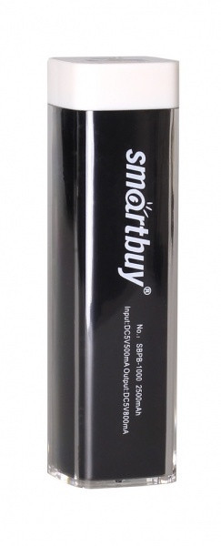 Внешний аккумулятор (Power bank) SmartBuy EZ-BAT PRO 2500 мАч черный