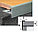 F-образный профиль для плитки и ступеней 10 мм, цвет серебро МАТОВОЕ 270 см, фото 4