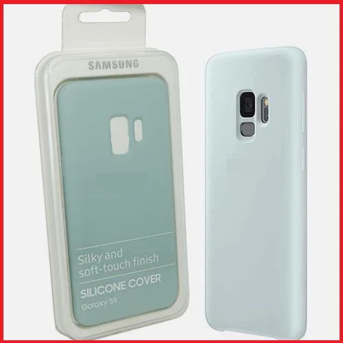 Чехол- накладка для Samsung Galaxy S9 SM-G960 (копия) Silicone Cover мятный - фото 1 - id-p106398251