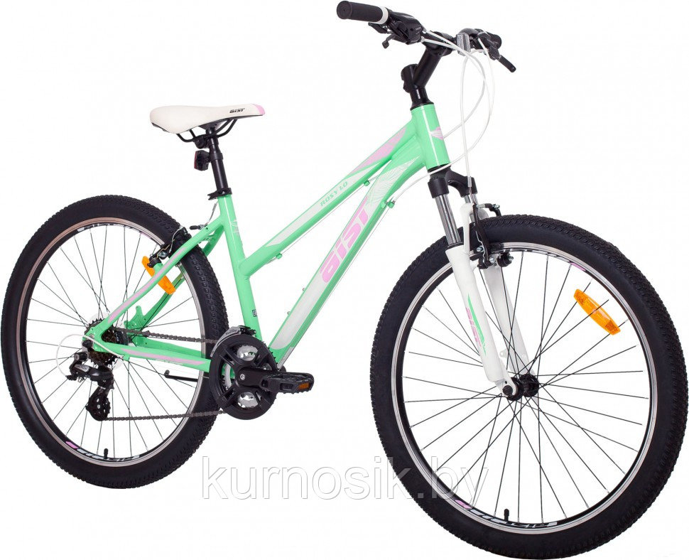 Горный велосипед AIST Rosy 1.0 26" белый - фото 3 - id-p147226575
