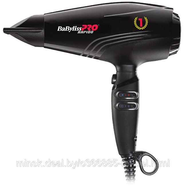Фен BaByliss PRO Rapido ionic BAB7000IE