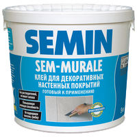 Полимерный клей на водной основе Semin Sem-Murale, 5 кг