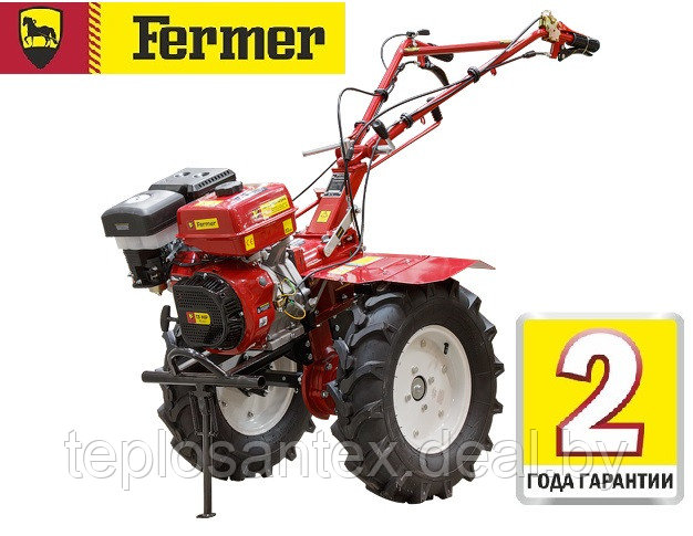 Культиватор бензиновый FERMER FM-1412MX колеса 6.50-12 (13.0 л.с., шир. 105 см, без ВОМ, передач 2+1)