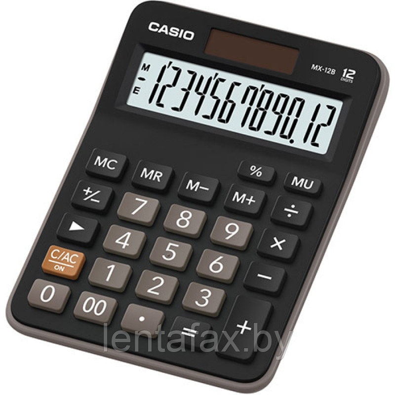 Калькулятор настольный 12р. MX-12B Casio черный
