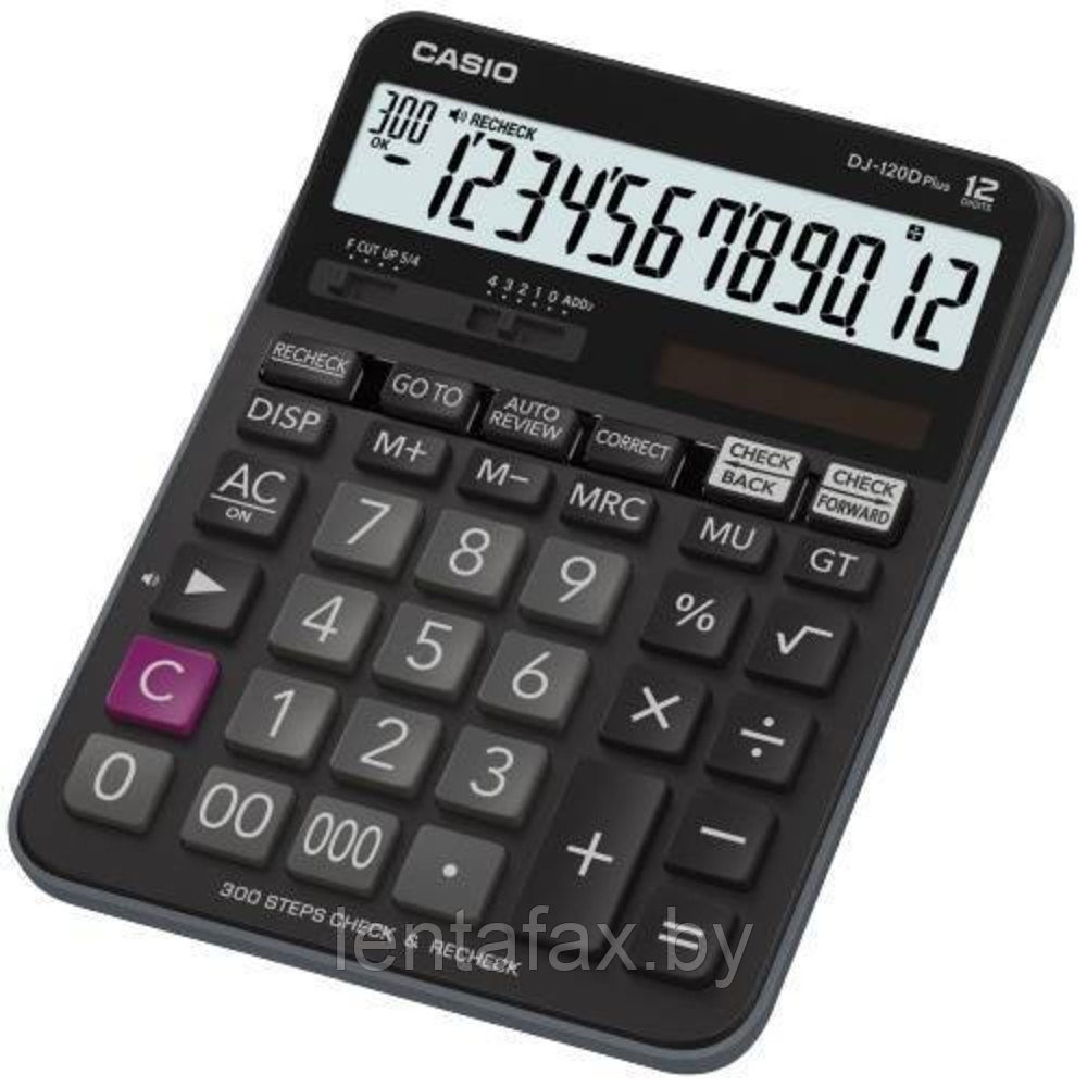 Калькулятор настольный 12р. DJ-120DPLUS Casio