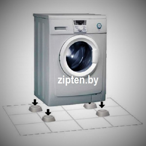 Антивибрационные подставки для стиральных машин и холодильников 4332186 Libra-plast - фото 3 - id-p147183057