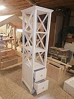 Стеллаж-этажерка декоративный деревянный "Прованс Супер №2" Ш460мм*В1950мм*Г500мм