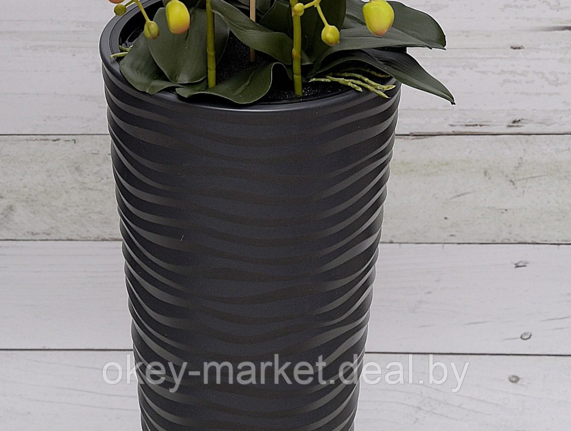 Цветочная композиция из орхидей в горшке 95 см - фото 10 - id-p147299837