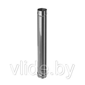 Одностенный дымоход 1М, марка стали (AISI):430, 0.8 мм.