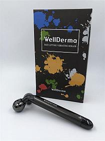 Роликовый массажер с вибрацией для лифтинга кожи лица WELLDERMA FACE LIFTING VIBRATING ROLLER