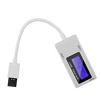 USB тестер Keweisi KWS-1705B, 4-30V, 5A, QC2.0/3.0, таймер, внутр. сопротивление, измеритель ёмкости