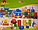 LX.A824 Конструктор DUBLO "Паровозик с животными", 80 деталей, крупные детали, аналог LEGO DUPLO, фото 3